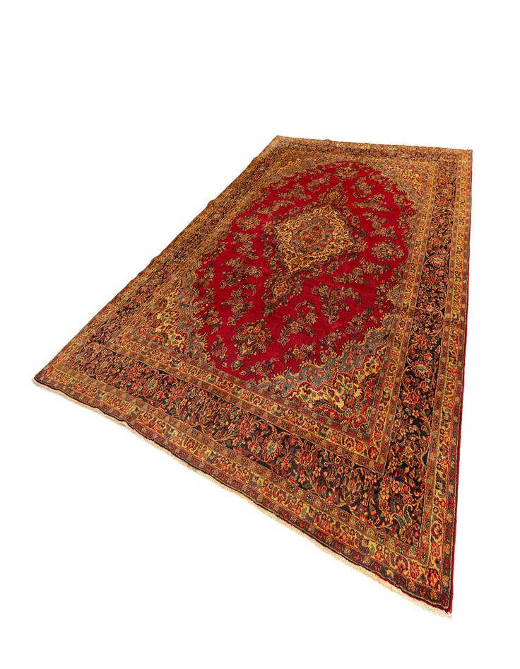 Detail image of  10' x 13' 7 Hamedan Rug