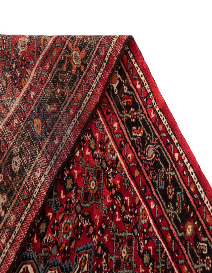 Detail image of  6' 11 x 10' 2 Hamedan Wool Rug