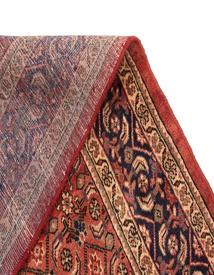 Detail image of  6' 10 x 10' 3 Hamedan Wool Rug