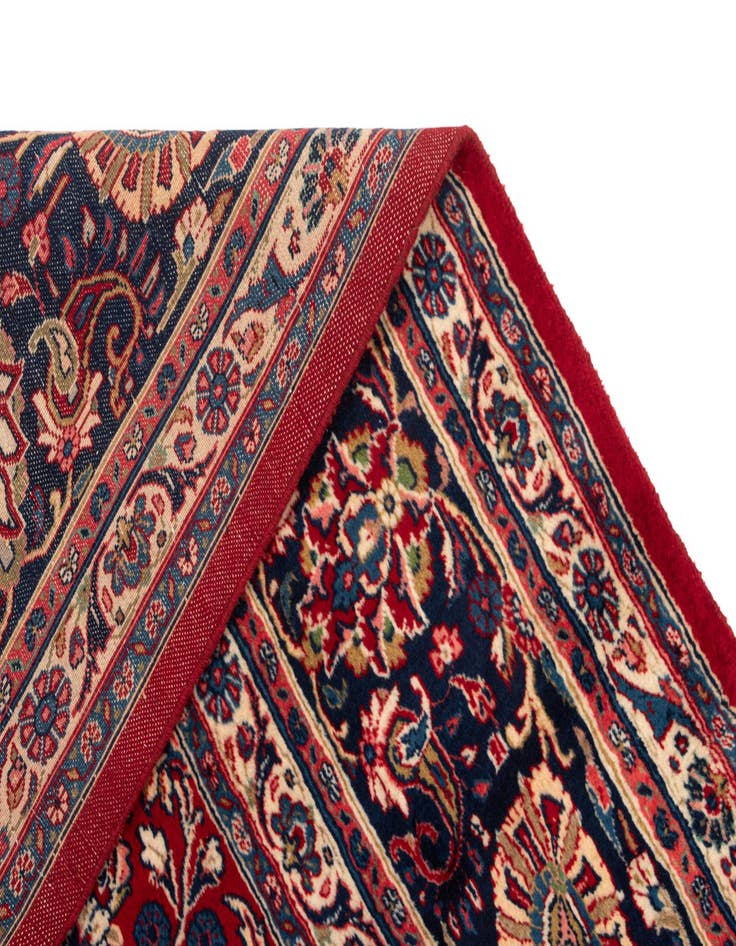 Detail image of  10' 3 x 15' 7 Hamedan Wool Rug