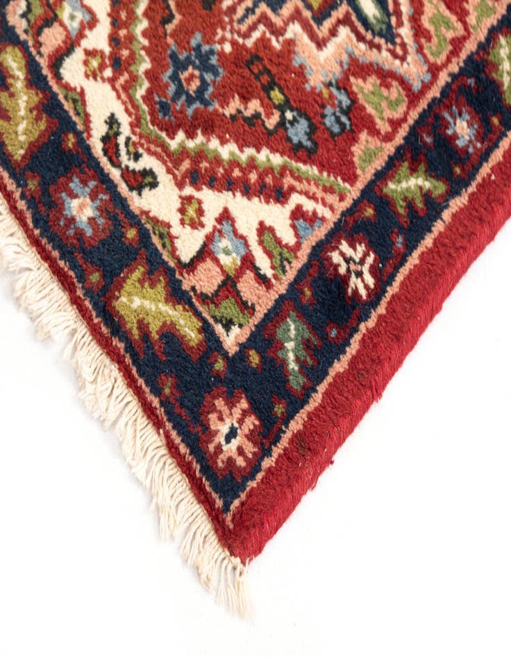 Detail image of  1' 4 x 2' Hamedan Wool Rug