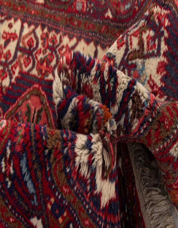 Detail image of  2' 6 x 4' 2 Hamedan Wool Rug
