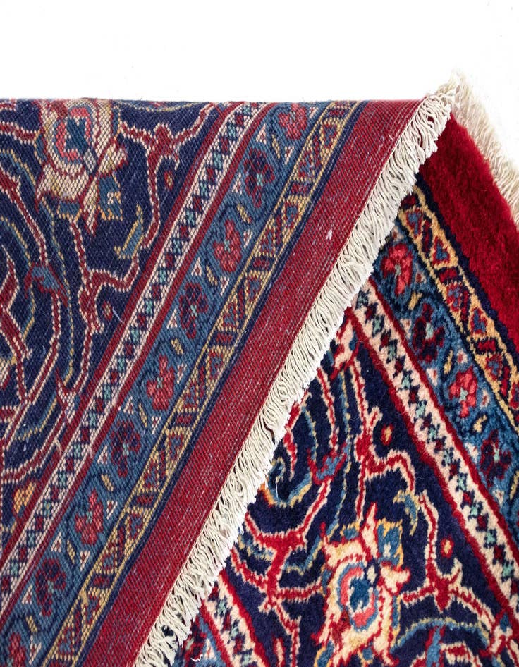 Detail image of  10' 2 x 13' 5  Hand Knotted Hamedan Persian Wool Rug