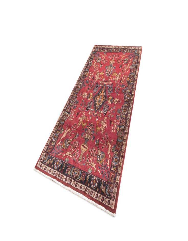 Detail image of  4' 3 x 8' 10 Hamedan Rug