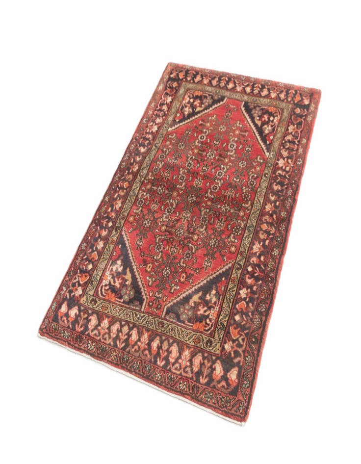 Detail image of  3' 7 x 5' 3 Hamedan Rug