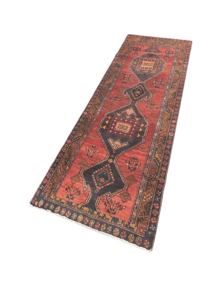 Detail image of  3' 7 x 8' 10 Hamedan Rug