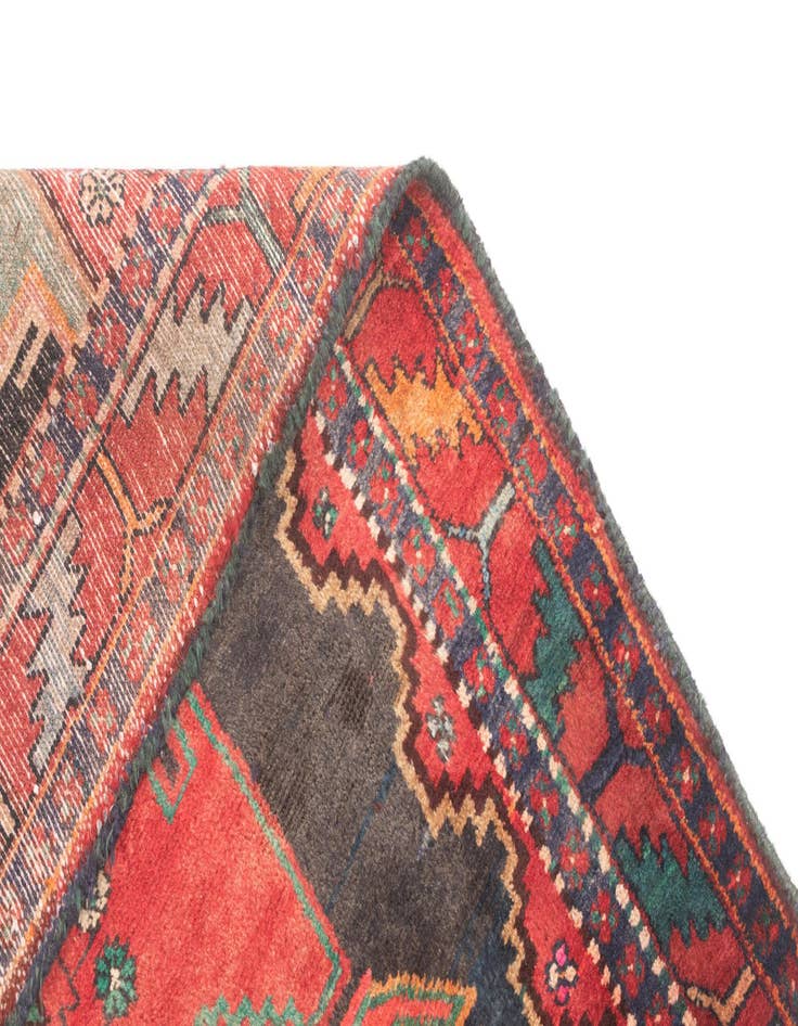 Detail image of  4' 1 x 9' 5 Hamedan Rug