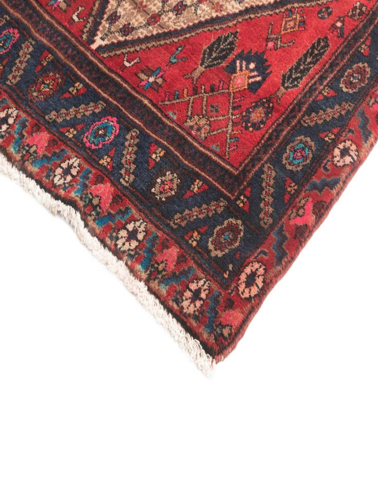 Detail image of  3' 6 x 9' 3 Hamedan Rug