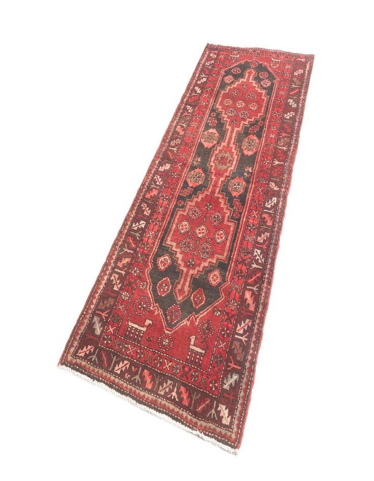 Detail image of  3' 6 x 8' 10 Hamedan Rug