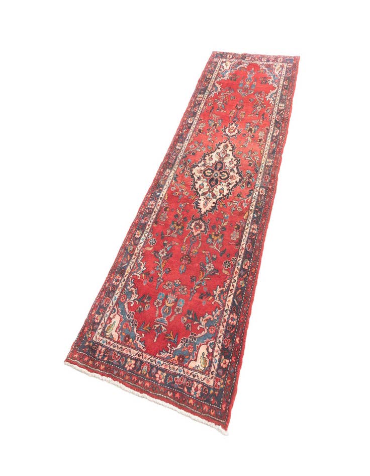 Detail image of  3' 5 x 9' 9 Hamedan Rug