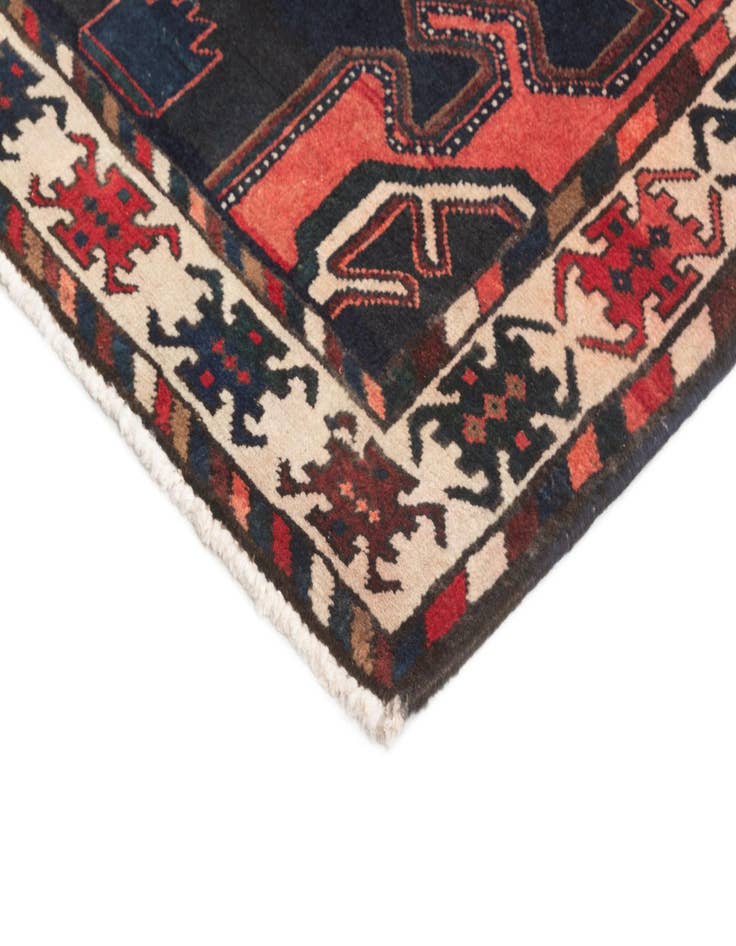 Detail image of  3' 7 x 9' 8 Hamedan Rug