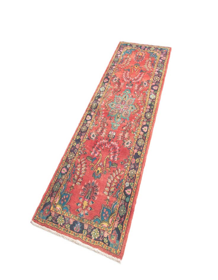 Detail image of  3' 4 x 9' 6 Hamedan Rug