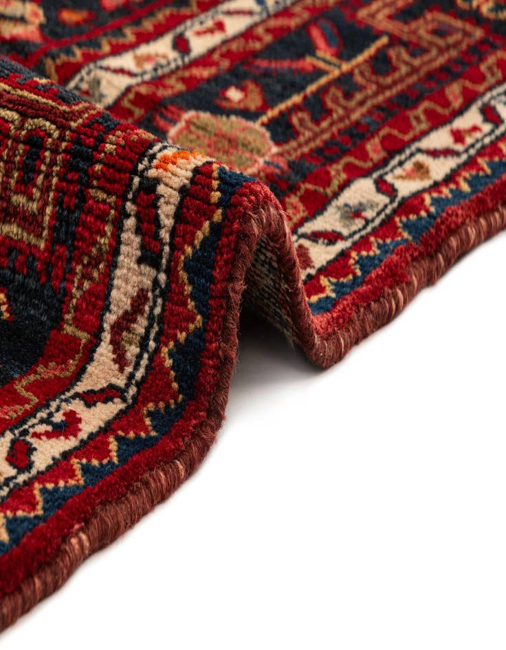 Detail image of  4' 7 x 7' 4 Hamedan Rug