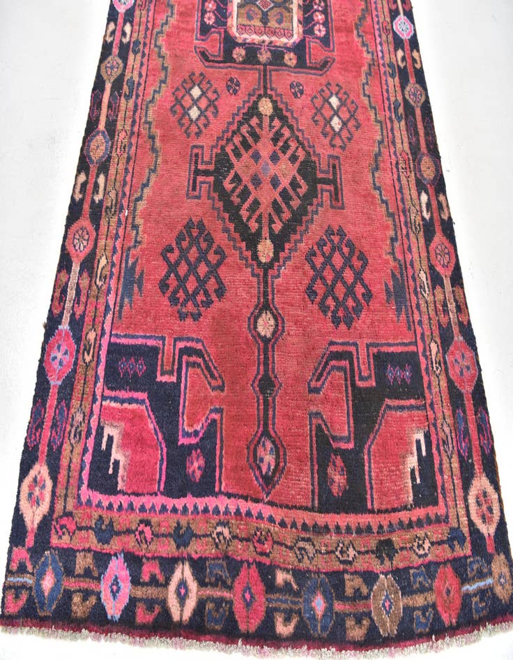 Detail image of  4' x 7' 9 Hamedan Wool Rug