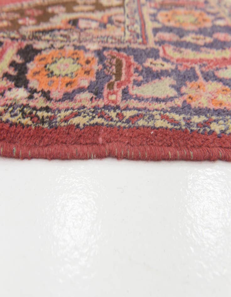 Detail image of  4' 4 x 6' 10  Hand Knotted Hamedan Persian Wool Rug