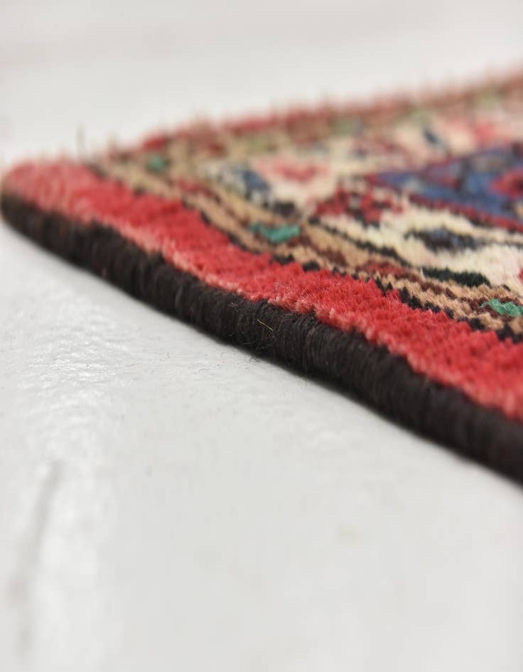 Detail image of  10' 3 x 13' 5  Hand Knotted Hamedan Persian Wool Rug