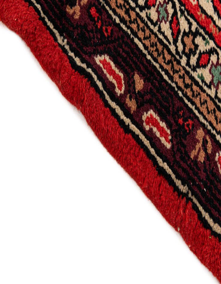 Detail image of  6' 6 x 9' 4  Hand Knotted Hamedan Wool Rug