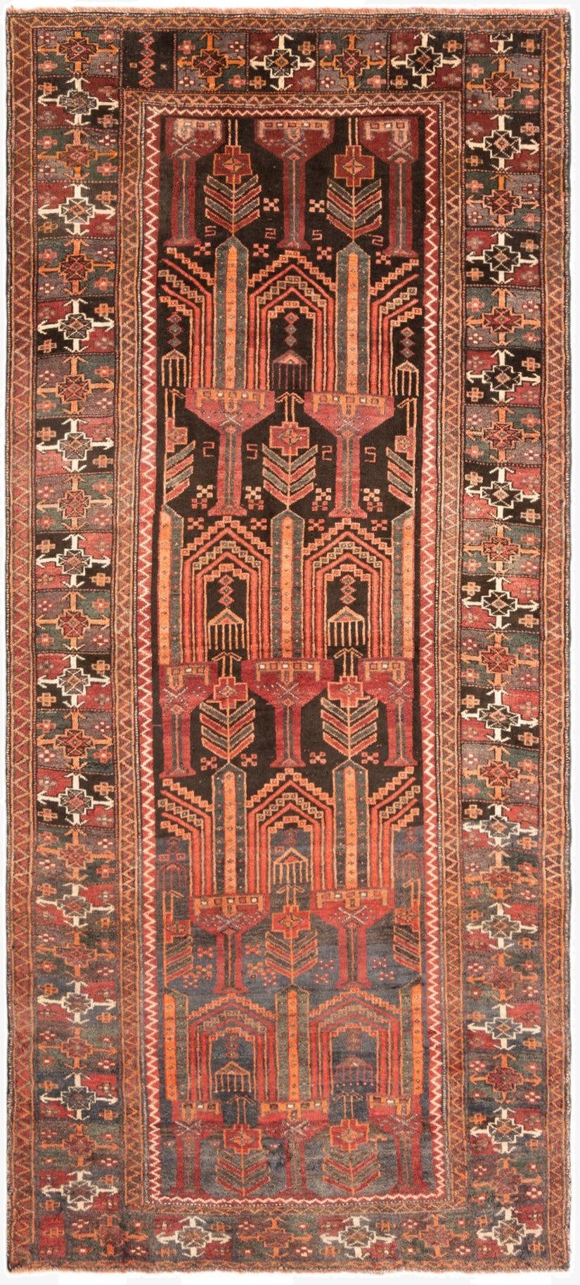  4' x 9' Hamedan Rug