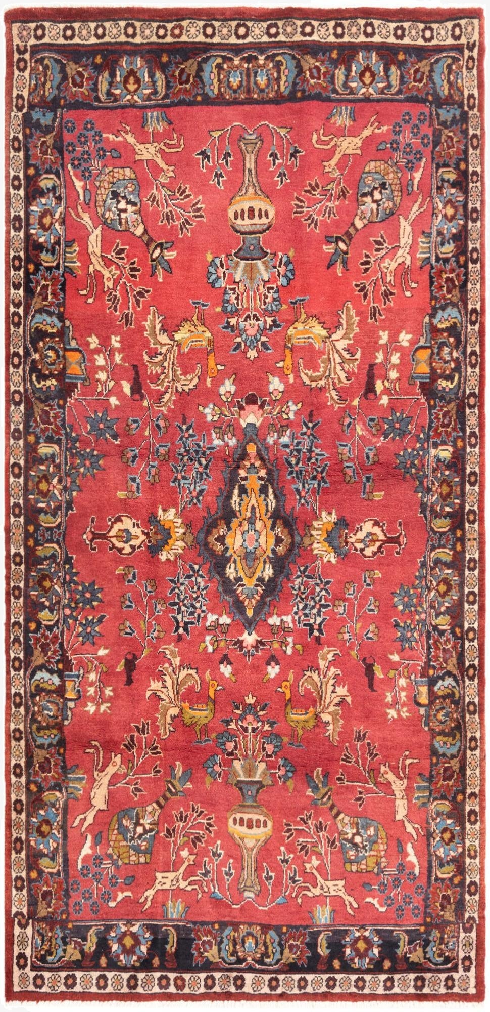  4' 3 x 8' 10 Hamedan Rug