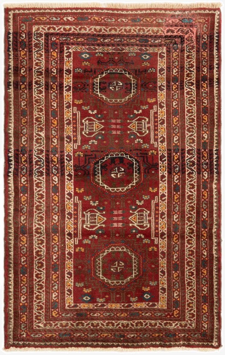  3' 1 x 4' 11 Hamedan Rug