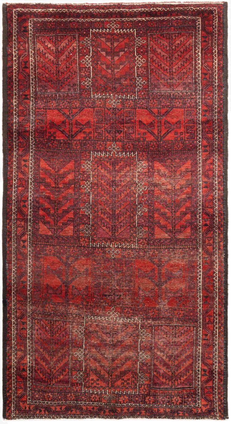  3' 6 x 6' 6 Hamedan Rug