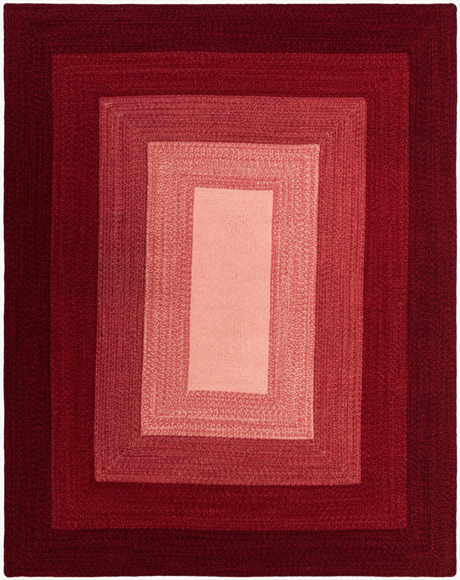  7' 10 x 10'  Hand Hand Braided Wool Rug