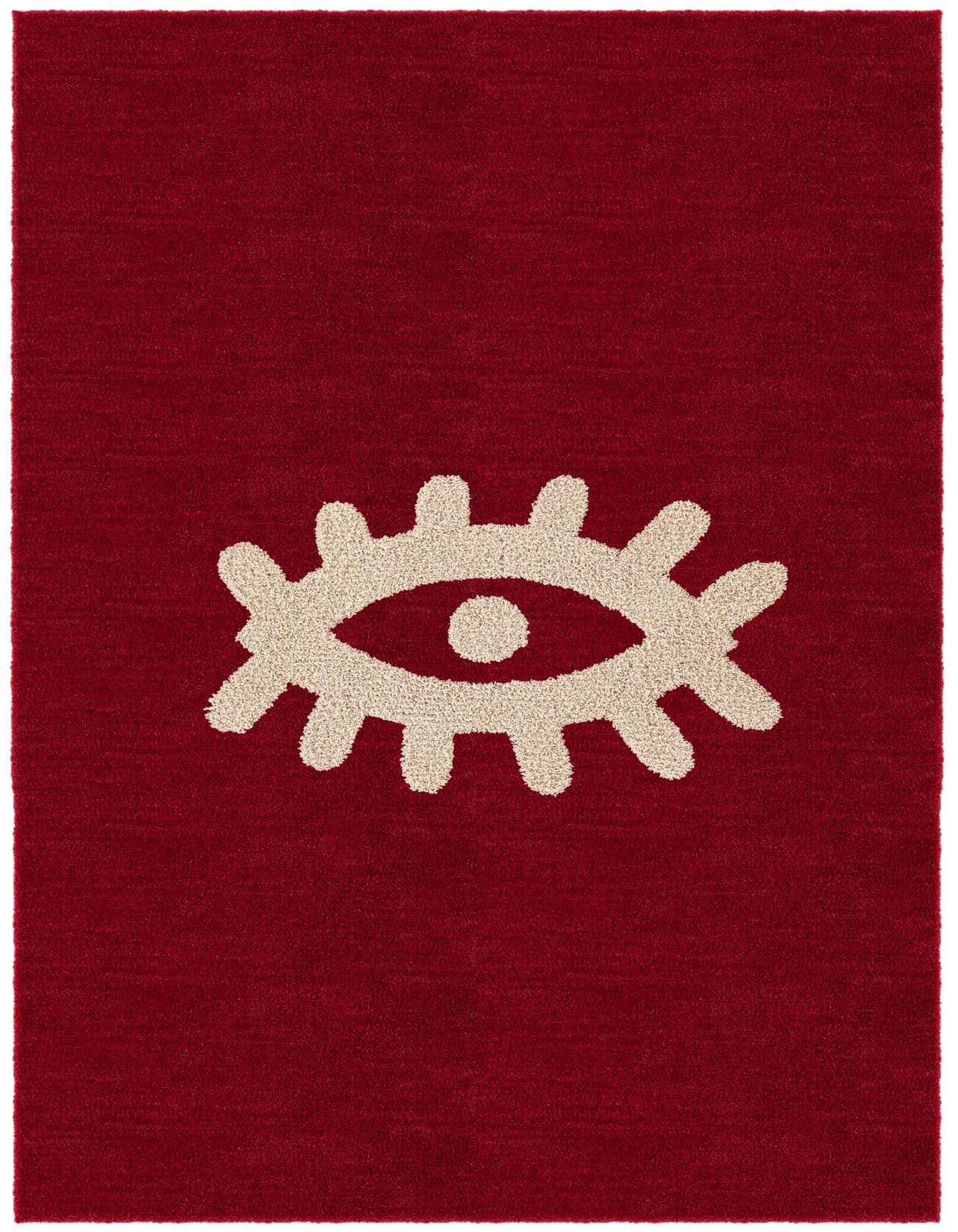 Primary image  3' 3 x 5' 3 Handtufted Wool Rug