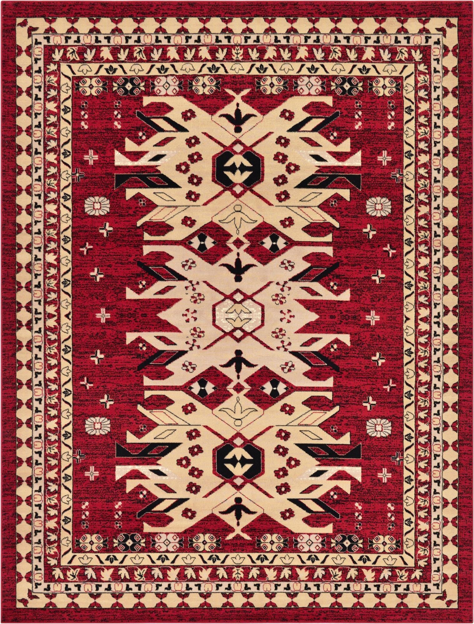 9' x 12' Heris Rug