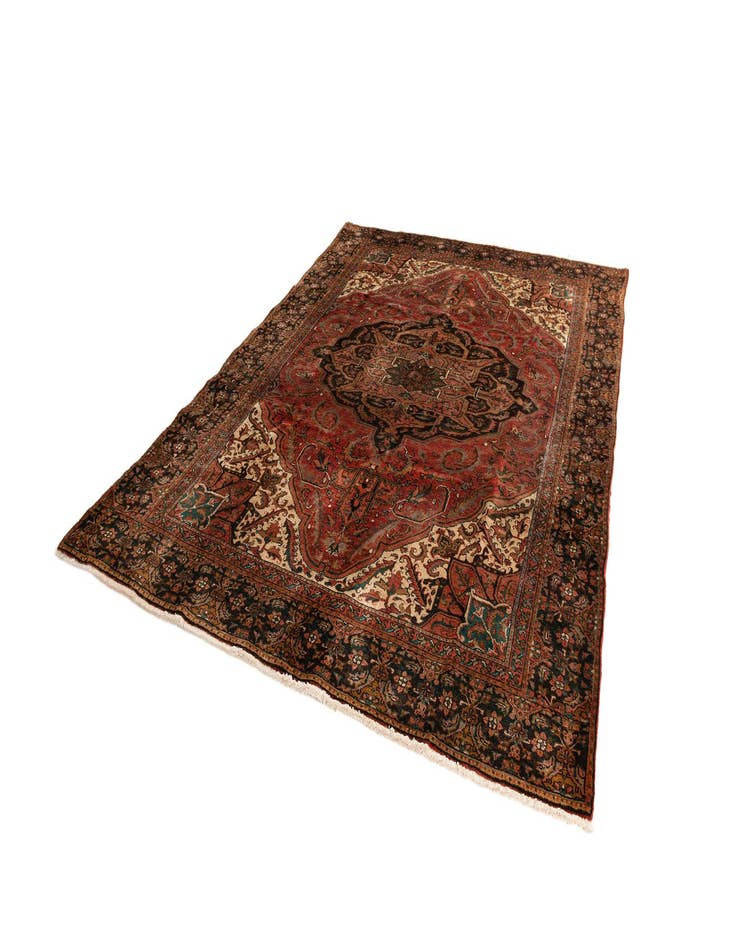 Detail image of  7' 5 x 10' 5 Heriz Rug