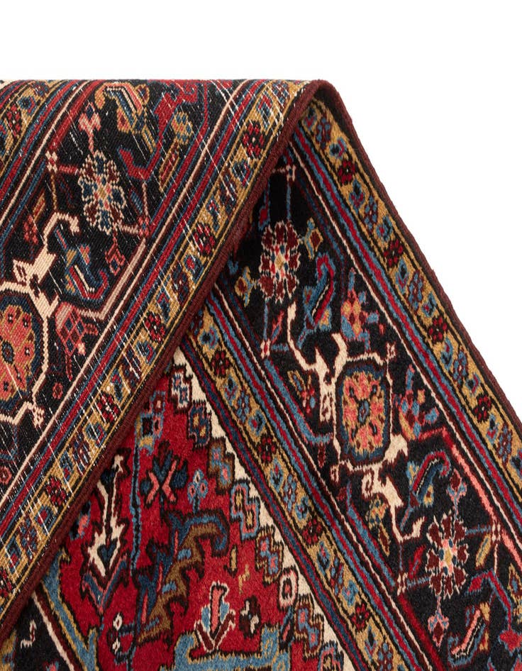 Detail image of  8' x 11' 3 Heriz Wool Rug