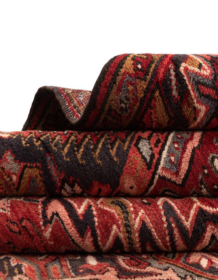 Detail image of  9' 2 x 12' 5 Heriz Wool Rug