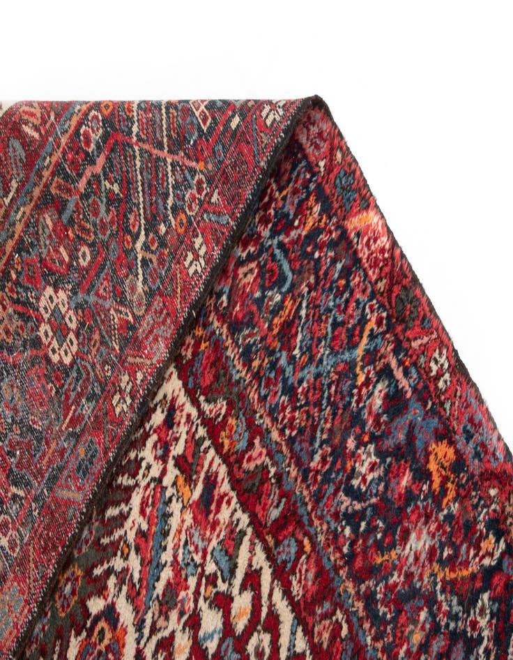 Detail image of  7' 10 x 11' 2 Heriz Wool Rug