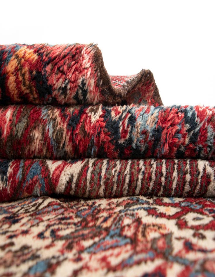 Detail image of  7' 10 x 11' 2 Heriz Wool Rug