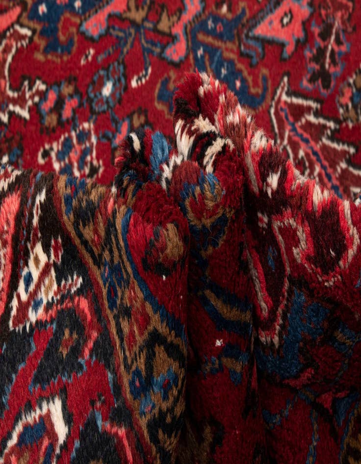 Detail image of  7' 2 x 10' 4 Heriz Wool Rug