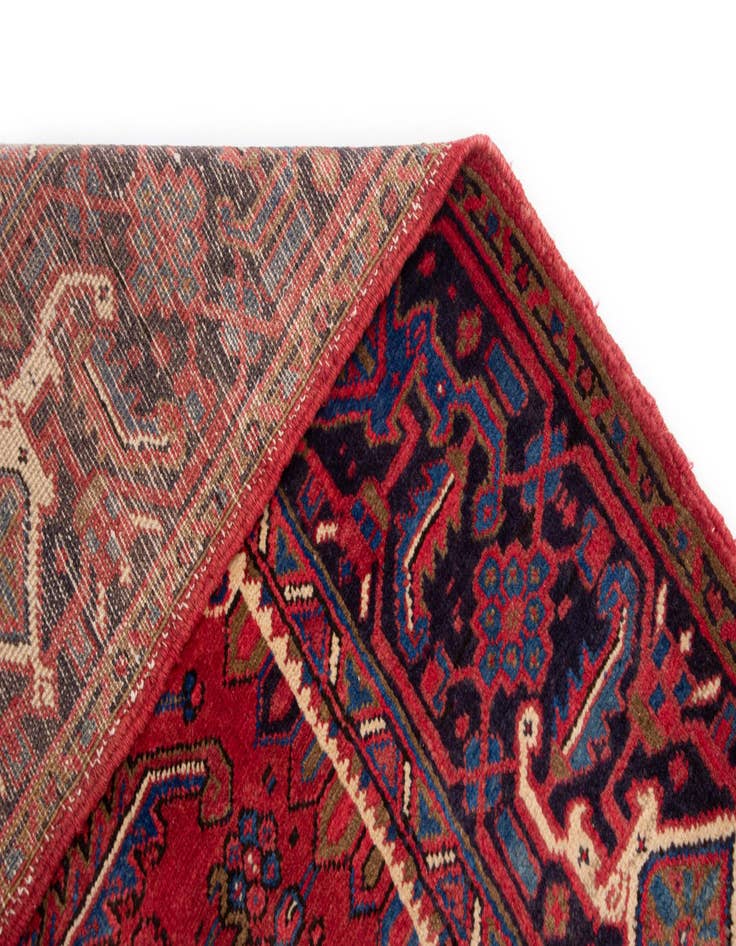 Detail image of  9' 8 x 12' 6 Heriz Wool Rug