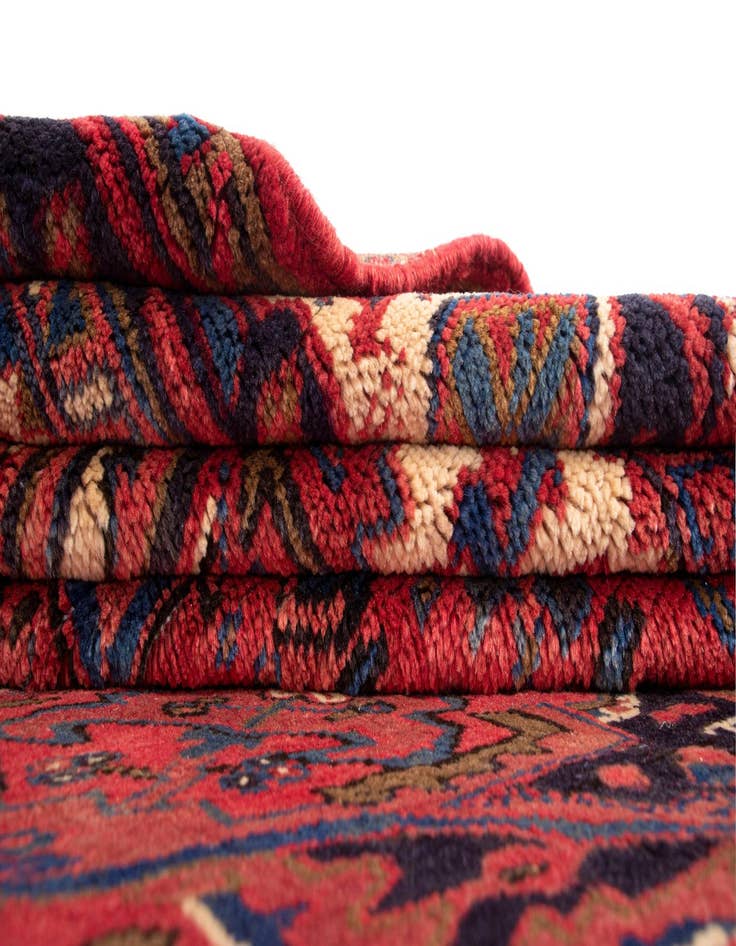 Detail image of  9' 8 x 12' 6 Heriz Wool Rug