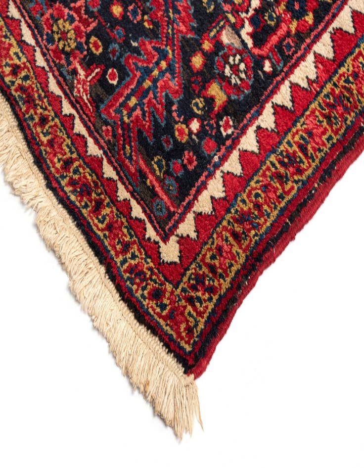 Detail image of  10' x 13' 7 Heriz Wool Rug