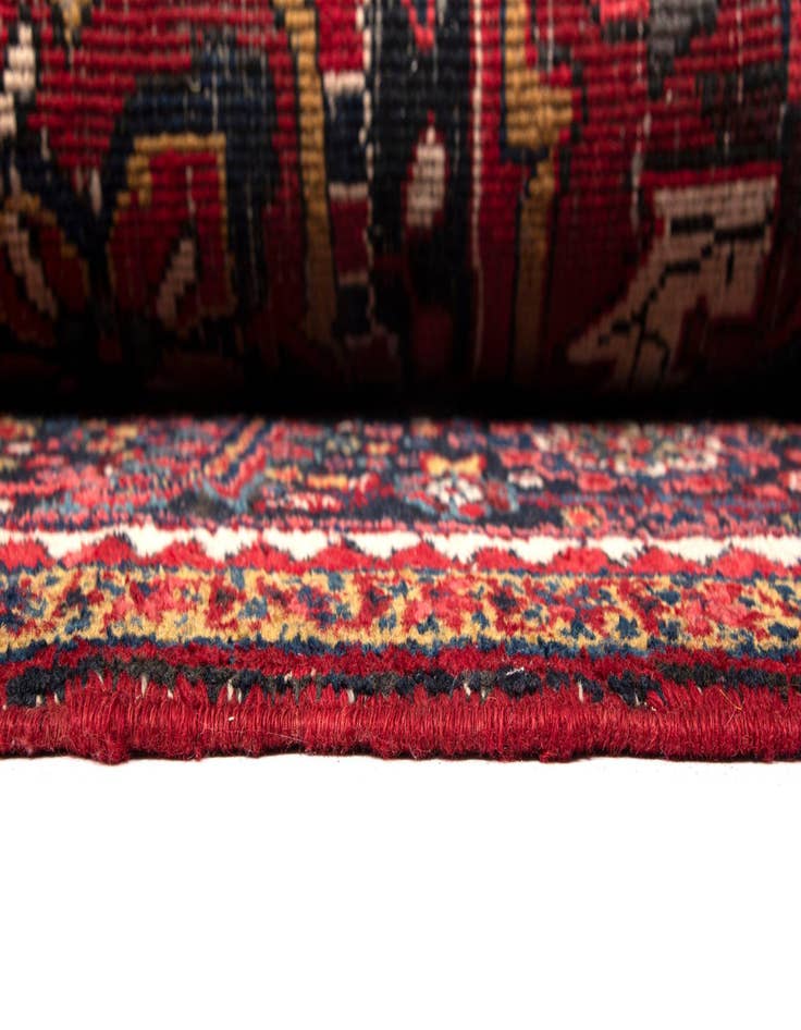 Detail image of  10' x 13' 7 Heriz Wool Rug