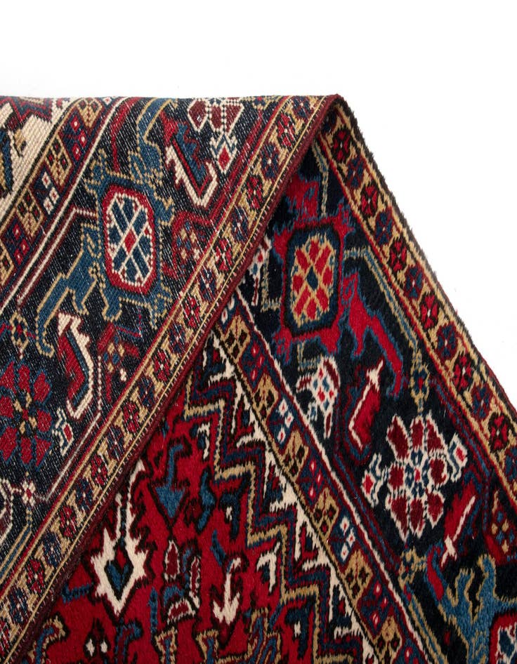 Detail image of  8' 8 x 11' 2 Heriz Wool Rug