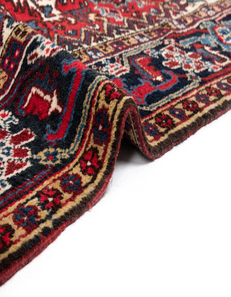 Detail image of  8' 8 x 11' 2 Heriz Wool Rug