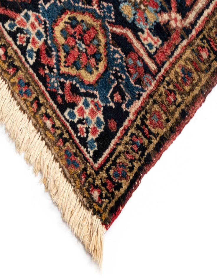 Detail image of  8' 2 x 10' 10 Heriz Wool Rug