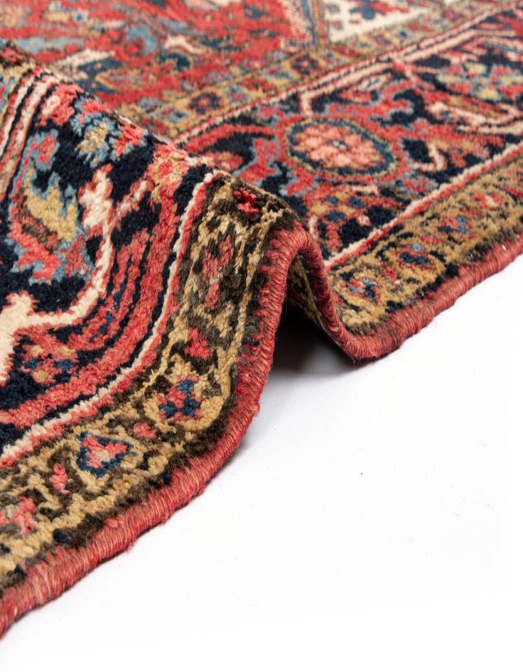 Detail image of  8' 2 x 10' 10 Heriz Wool Rug