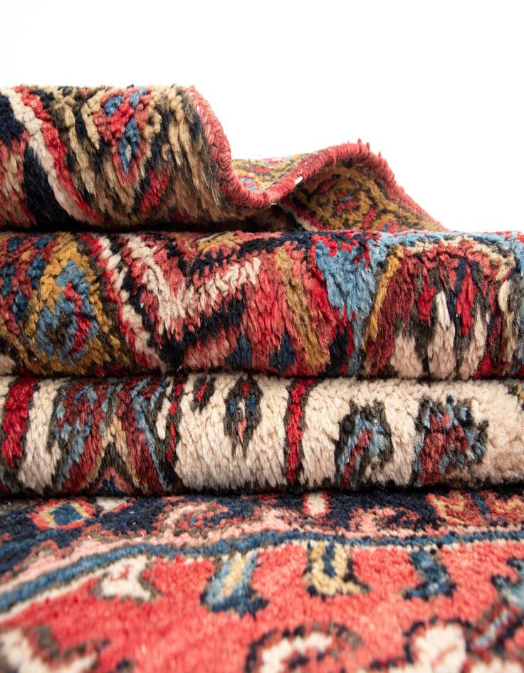 Detail image of  8' 2 x 10' 10 Heriz Wool Rug