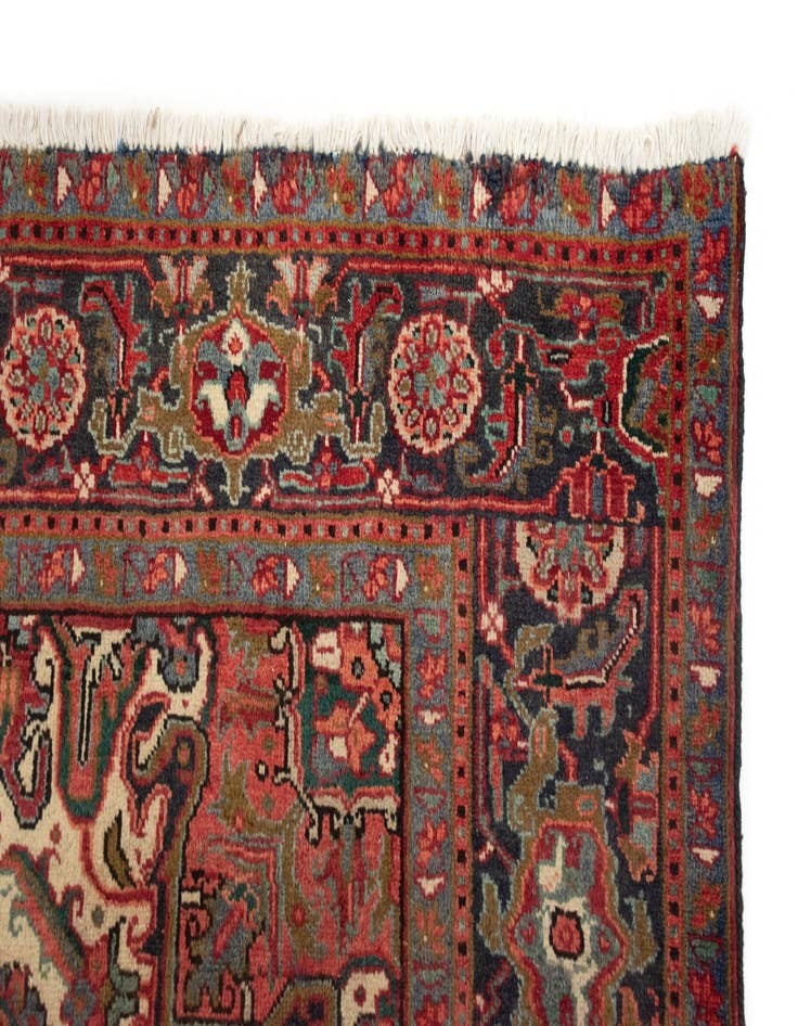 Detail image of  7' 7 x 10' 11 Heriz Wool Rug