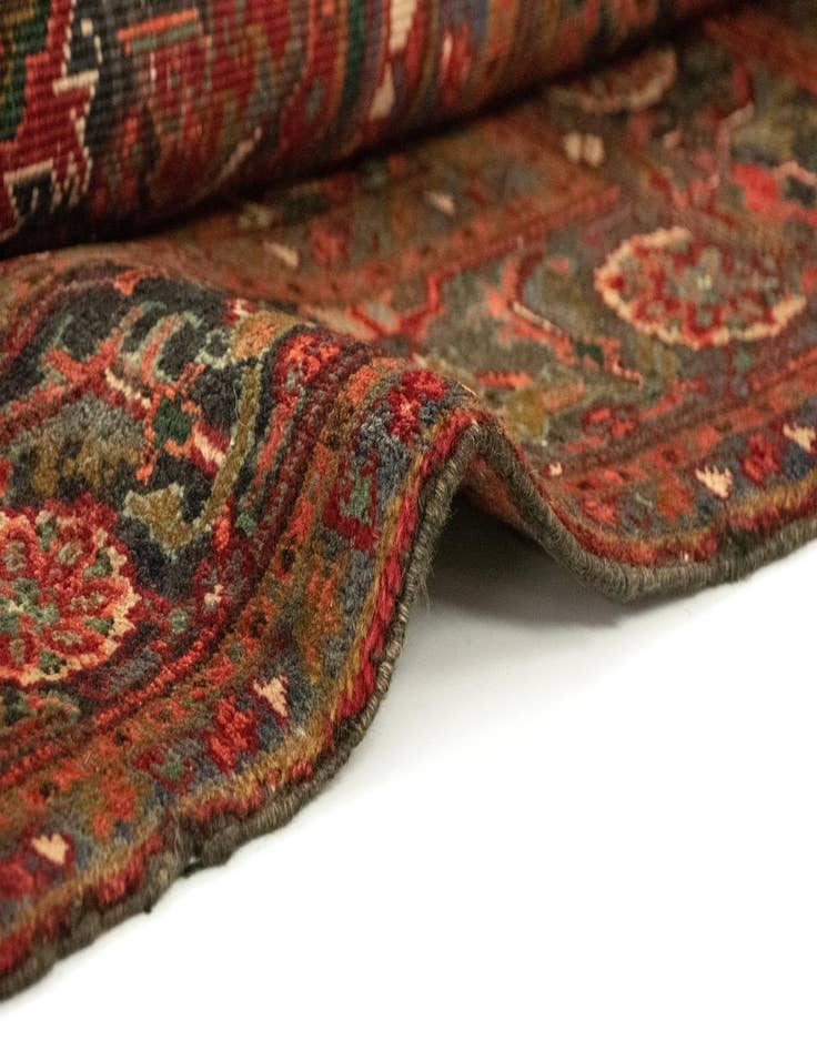 Detail image of  7' 7 x 10' 11 Heriz Wool Rug