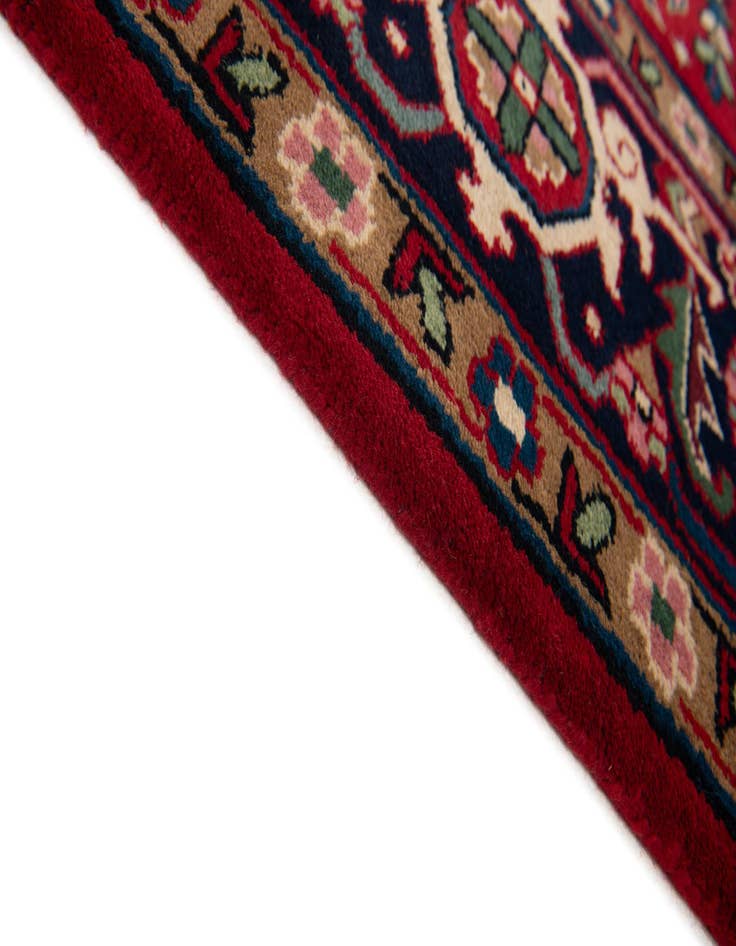 Detail image of  8' 2 x 11' 4  Hand Knotted Heriz Wool Rug