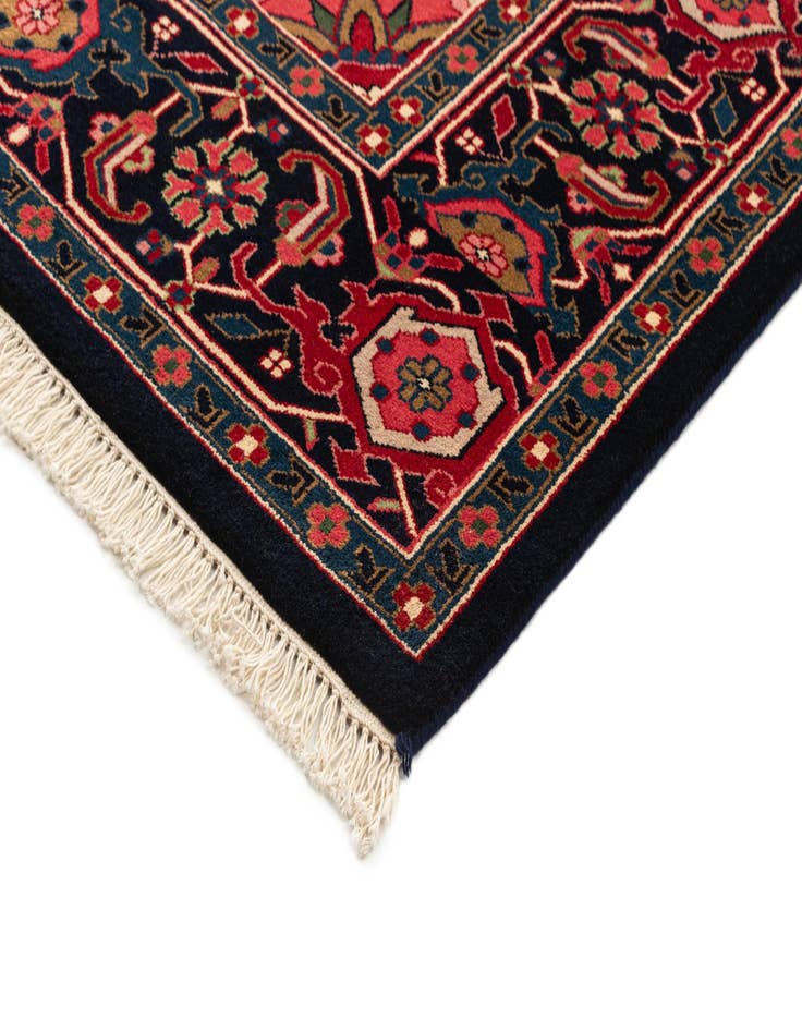 Detail image of  8' 2 x 11' 7  Hand Knotted Heriz Wool Rug