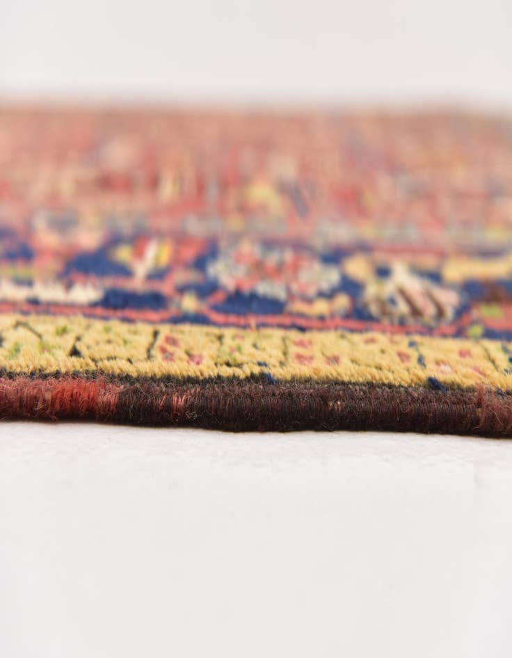 Detail image of  8' 2 x 11' 6  Hand Knotted Heriz Persian Wool Rug