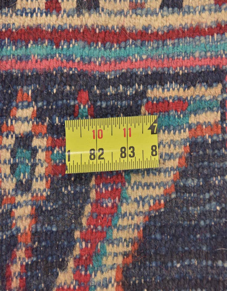 Detail image of  7' 2 x 10' 2  Hand Knotted Heriz Persian Wool Rug