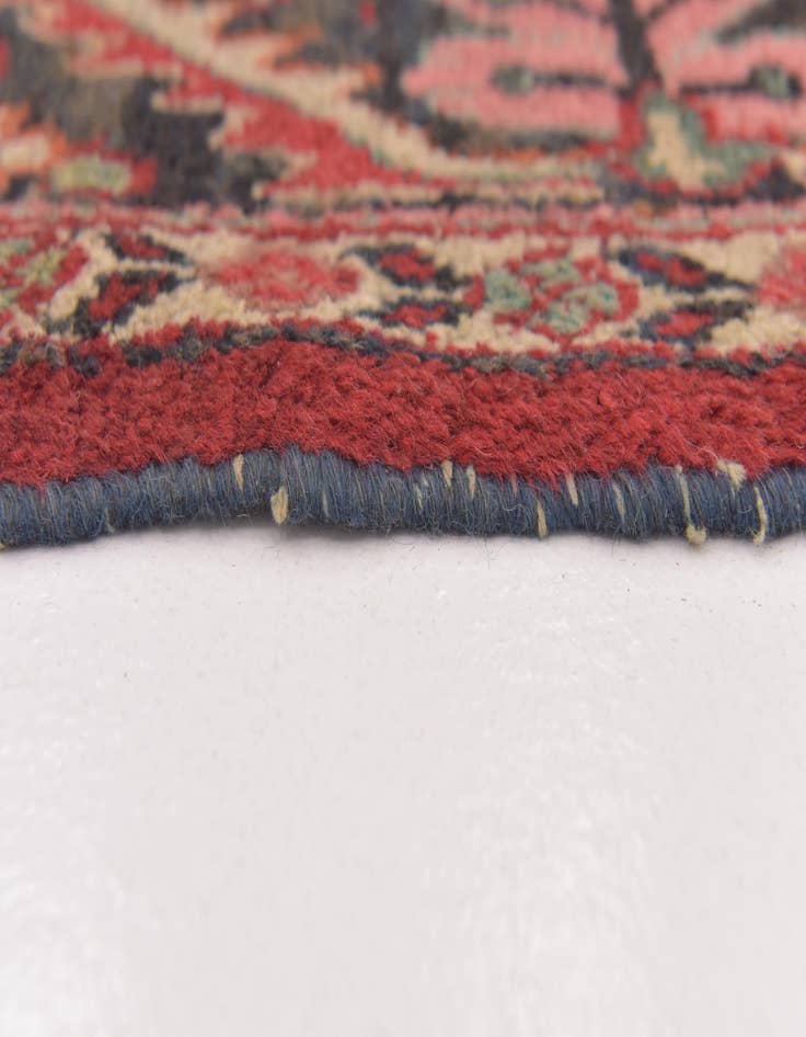 Detail image of  7' 2 x 10' 2  Hand Knotted Heriz Persian Wool Rug